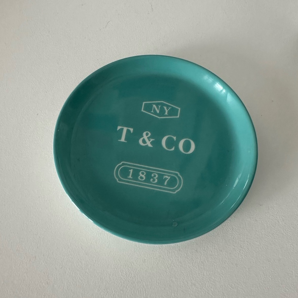 Tiffany & Co. Blue Ceramic Dish